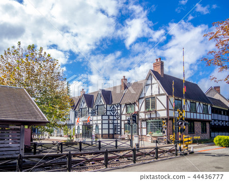 [靜岡縣]主題公園風光[伊豆修善寺彩虹村，英式村，羅姆尼鐵路道口] 44436777