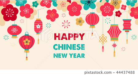 Chinese New Year background, card print, banner Chinese New Year background, card print, banner 44437488