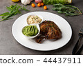 grilled chicken drumstick steak 44437911