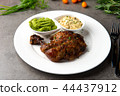 grilled chicken drumstick steak 44437912