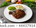 grilled chicken drumstick steak 44437914