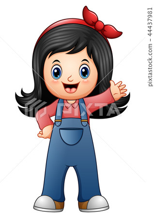 overalls little girl
