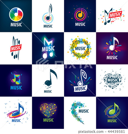 Vector sign music. Illustration of musical notes.. Vector sign music. Illustration of musical notes.. 44439381