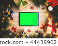 Green Screen Tablet Device Christmas Decoration 44439902