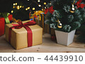 Christmas Gift And Small Christmas Tree 44439910