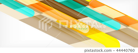 Abstract colorful lines, modern geometric background design Abstract colorful lines, modern geometric background design 44440760