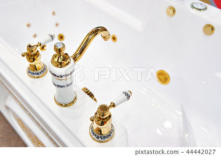Bathtub and luxury faucet 44442027