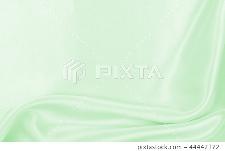 Smooth elegant green silk or satin luxury cloth 44442172