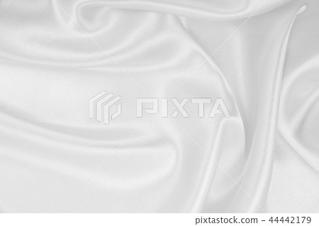 Smooth elegant white silk or satin luxury cloth Smooth elegant white silk or satin luxury cloth 44442179