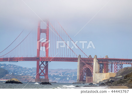 The iconic Golden Gate Bridge in San Francisco The iconic Golden Gate Bridge in San Francisco 44443767