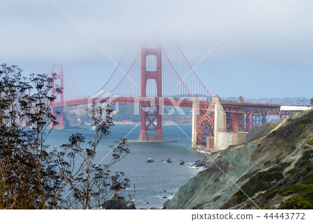 The iconic Golden Gate Bridge in San Francisco The iconic Golden Gate Bridge in San Francisco 44443772