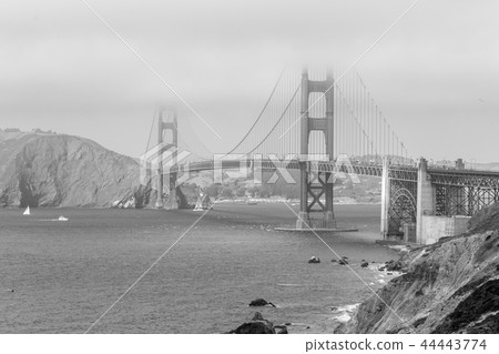 The iconic Golden Gate Bridge in San Francisco The iconic Golden Gate Bridge in San Francisco 44443774