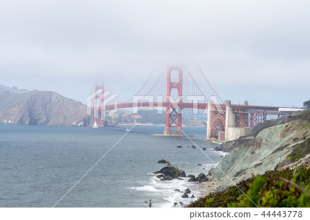 The iconic Golden Gate Bridge in San Francisco The iconic Golden Gate Bridge in San Francisco 44443778