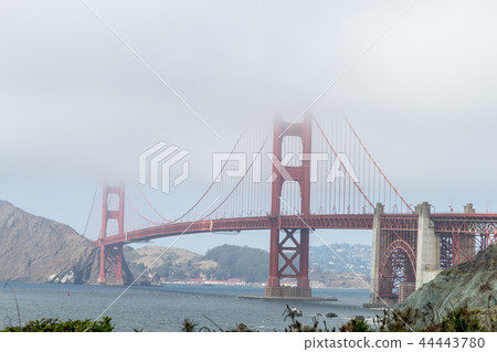 The iconic Golden Gate Bridge in San Francisco The iconic Golden Gate Bridge in San Francisco 44443780