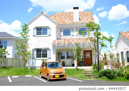 時尚新的單戶住宅 44443857