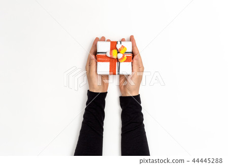 Halloween theme with gift box 44445288