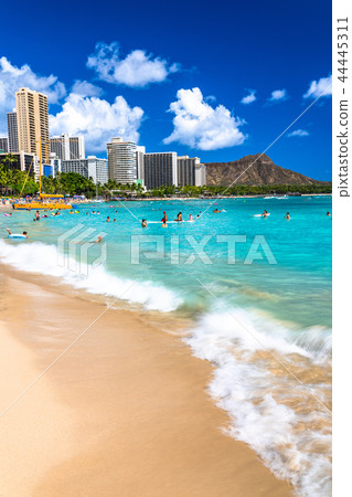 "Hawaii" Waikiki Beach Honolulu 44445311