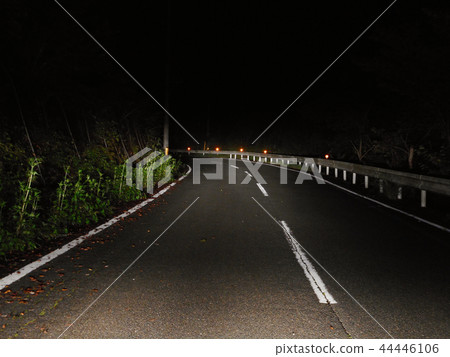 Mountain path of the night 44446106