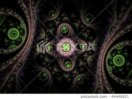 Abstract fractal image 44448921