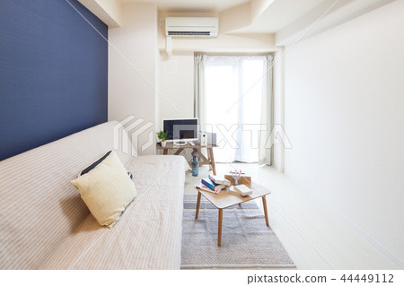 Interior with sofa Interior with sofa 44449112