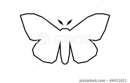 Imperial Moth, Eacles imperialis vector... - Stock Illustration ...