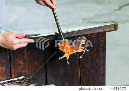 Glass furnace view,Venice,Italy Glass furnace view,Venice,Italy 44451675