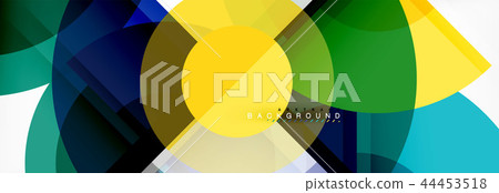 Abstract background bright circles geometric... - Stock Illustration ...