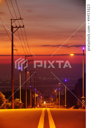 Up and down road 44453823