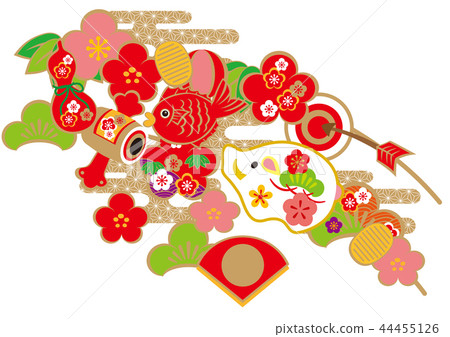 New Year decoration for 2019 New Year decoration for 2019 44455126