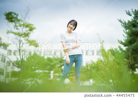 校園女大學生女青年 44455475