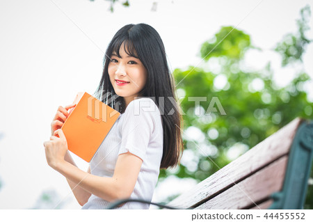 Campus college girl female youth Campus college girl female youth 44455552
