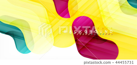 Colorful glossy arrows abstract background Colorful glossy arrows abstract background 44455731