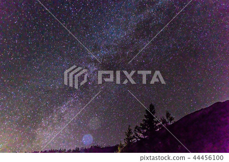 富士山第五大門(富士宮口)的星空 富士山第五大門(富士宮口)的星空 44456100