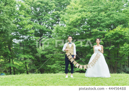 Garden wedding image 44456488
