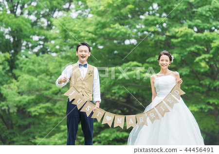 花園婚禮圖像 花園婚禮圖像 44456491