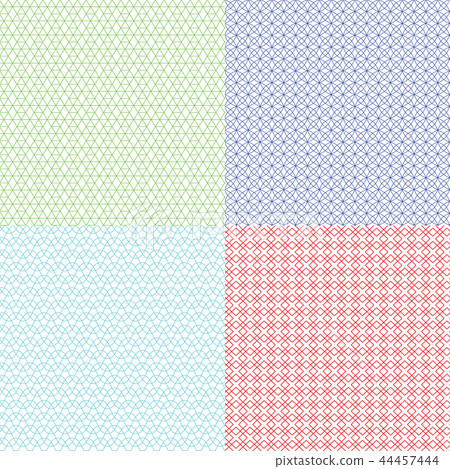 Guilloche patterns vector set for voucher, banknote, certificate and money texture Guilloche patterns vector set for voucher, banknote, certificate and money texture 44457444