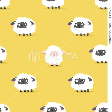 white sheep and black sheep pattern white sheep and black sheep pattern 44457898