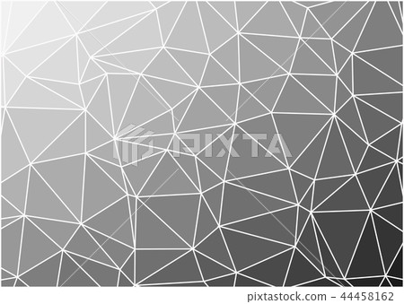 Polygon Gray background Abstract 44458162