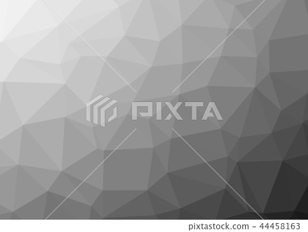 Polygon Gray background Abstract Triangle 44458163