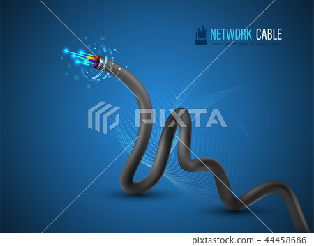 Fiber optic cable Fiber optic cable 44458686