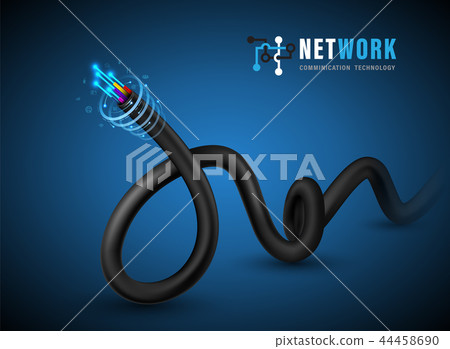 Fiber optic cable 44458690