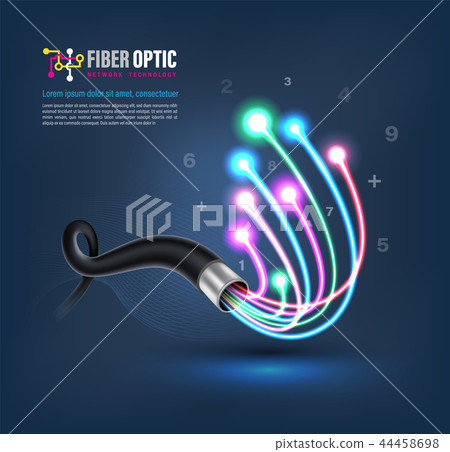 Fiber optic cable 44458698