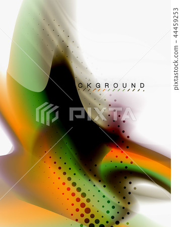 Background abstract - liquid colors wave flow Background abstract - liquid colors wave flow 44459253