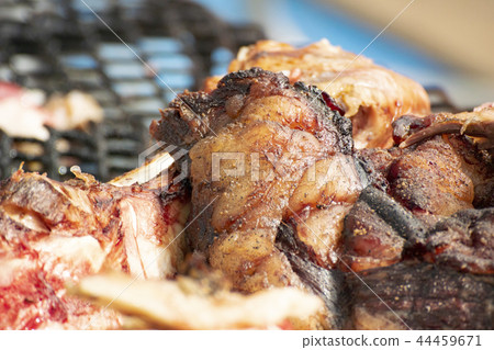多汁的攤位肉 44459671