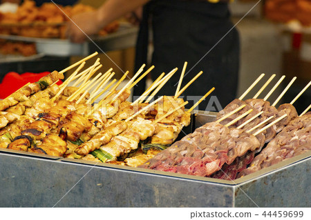 Street food skewers Street food skewers 44459699
