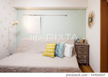 Interior with sofa Interior with sofa 44460097