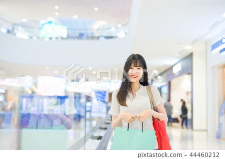 購物生活風格女性女士青年青年 44460212