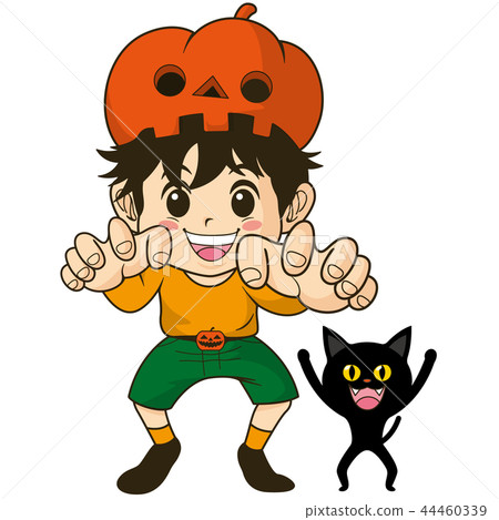 可以用於事件飛行物和編目的萬聖夜cosplay男孩和惡意噓聲動畫片 44460339