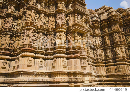 DEVI JAGDAMBA TEMPLE, South Wall, Khajuraho DEVI JAGDAMBA TEMPLE, South Wall, Khajuraho 44460649