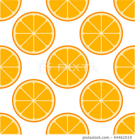 Orange slices vector seamless pattern Orange slices vector seamless pattern 44462019